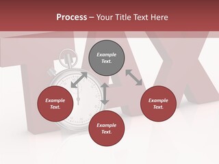 Timer Background Economy PowerPoint Template