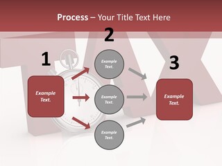 Timer Background Economy PowerPoint Template