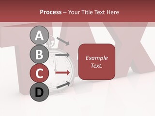 Timer Background Economy PowerPoint Template