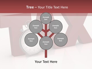 Timer Background Economy PowerPoint Template