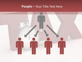 Timer Background Economy PowerPoint Template