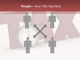 Timer Background Economy PowerPoint Template