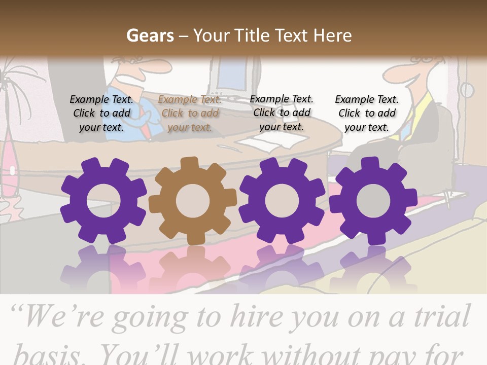 Result Connection Render PowerPoint Template