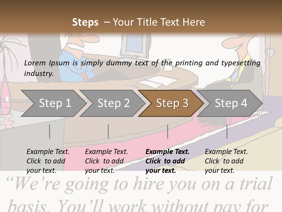 Result Connection Render PowerPoint Template