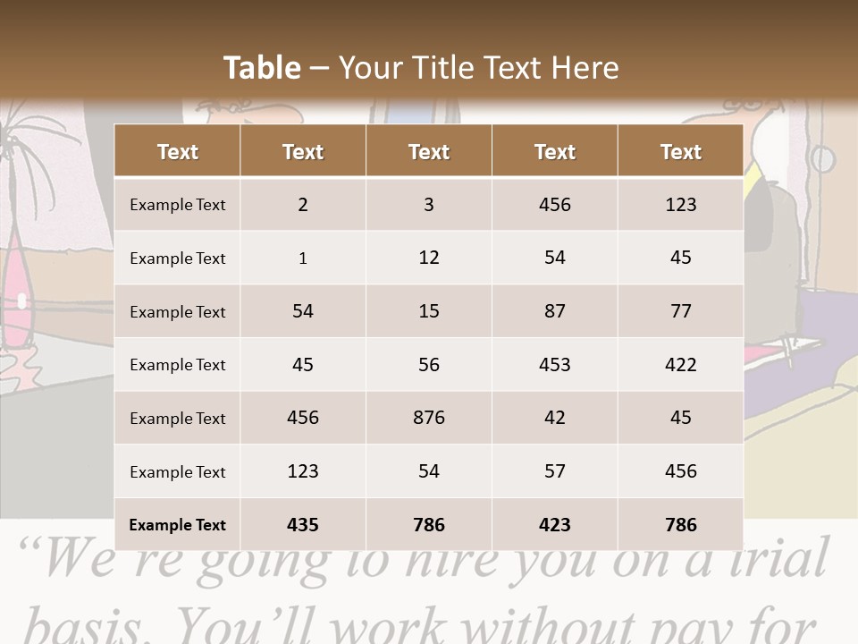 Result Connection Render PowerPoint Template