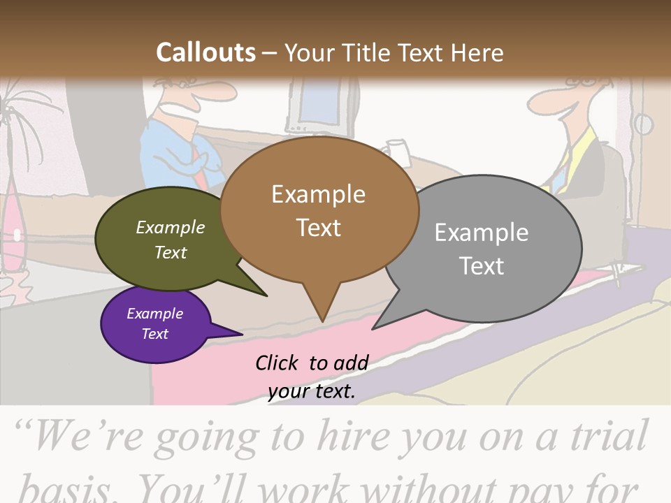 Result Connection Render PowerPoint Template