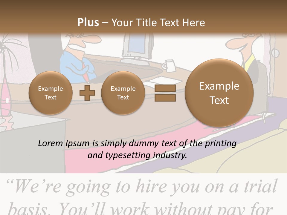 Result Connection Render PowerPoint Template