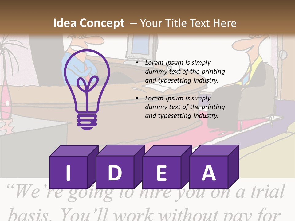 Result Connection Render PowerPoint Template