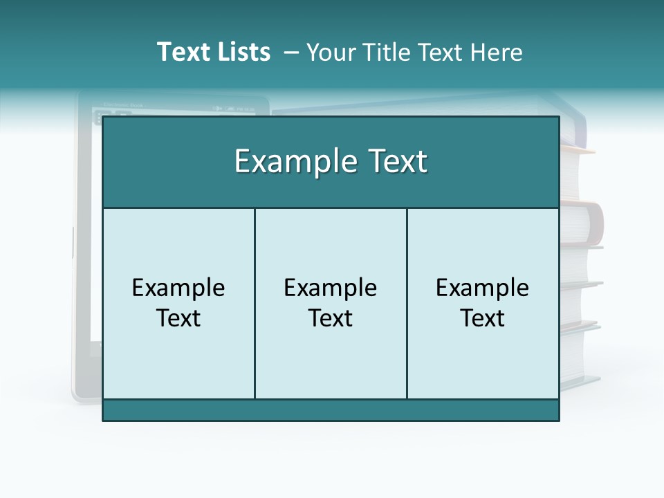 Handbook Knowledge Phone PowerPoint Template