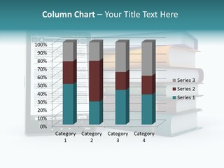 Handbook Knowledge Phone PowerPoint Template