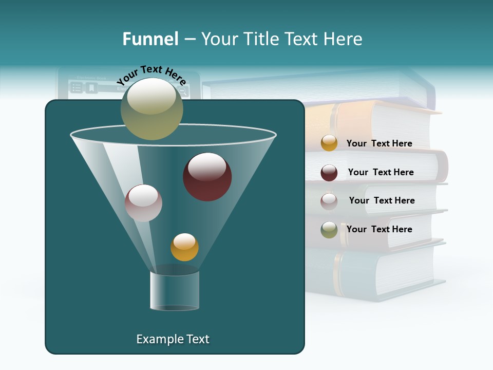 Handbook Knowledge Phone PowerPoint Template