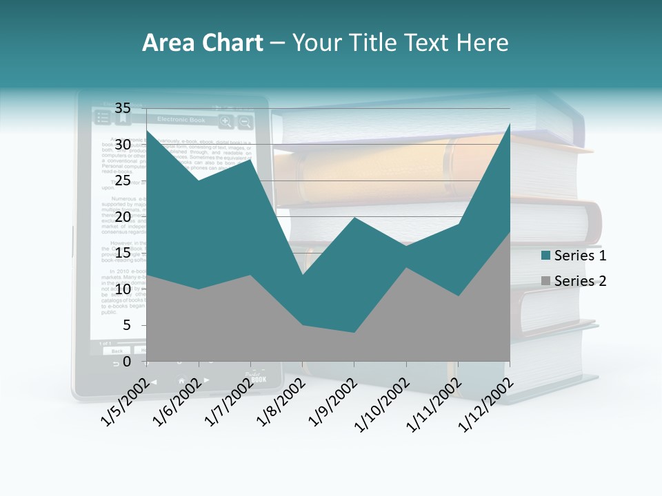 Handbook Knowledge Phone PowerPoint Template