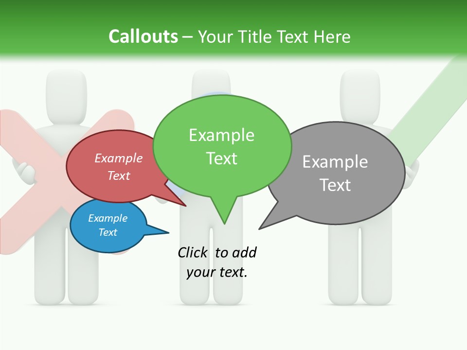 Abort Illustration Occupation PowerPoint Template
