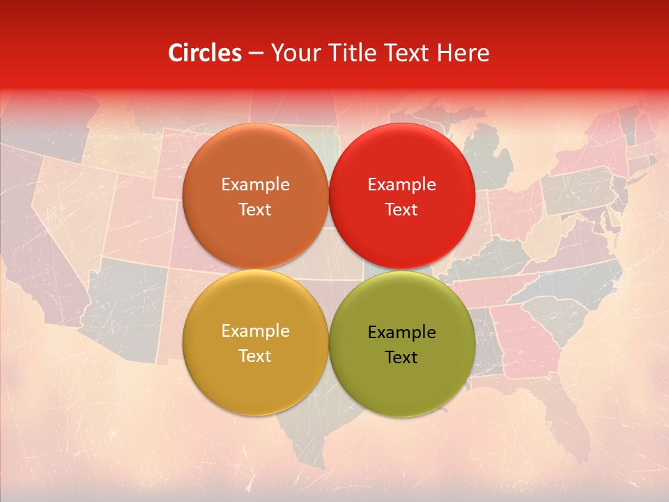 Texas America Usa PowerPoint Template