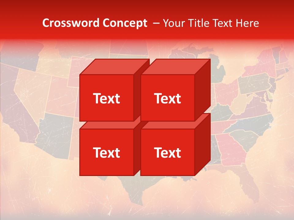 Texas America Usa PowerPoint Template