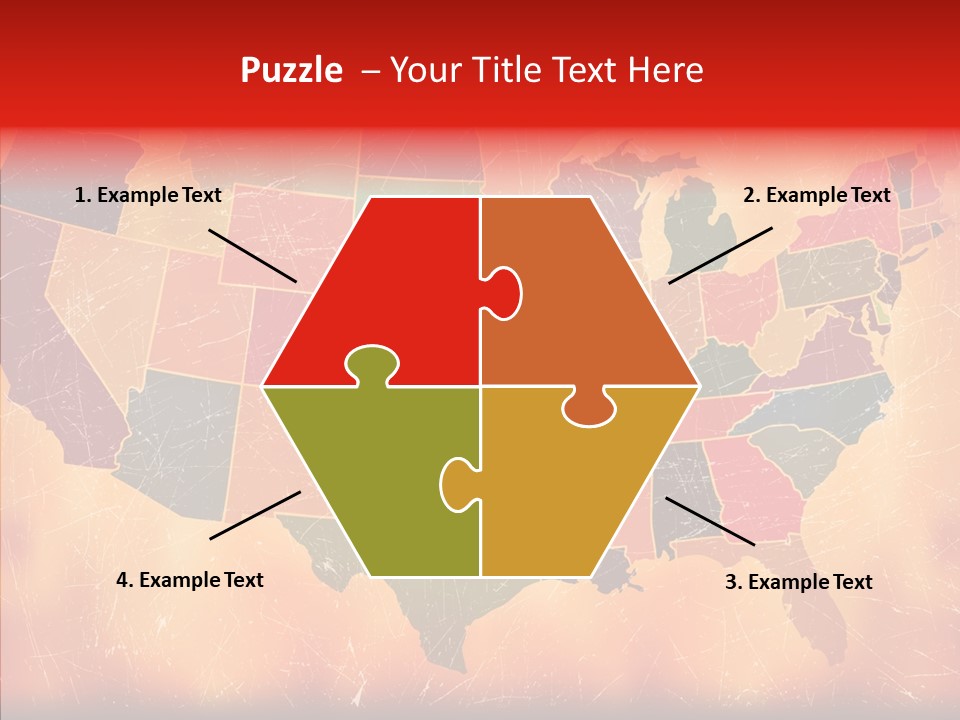 Texas America Usa PowerPoint Template