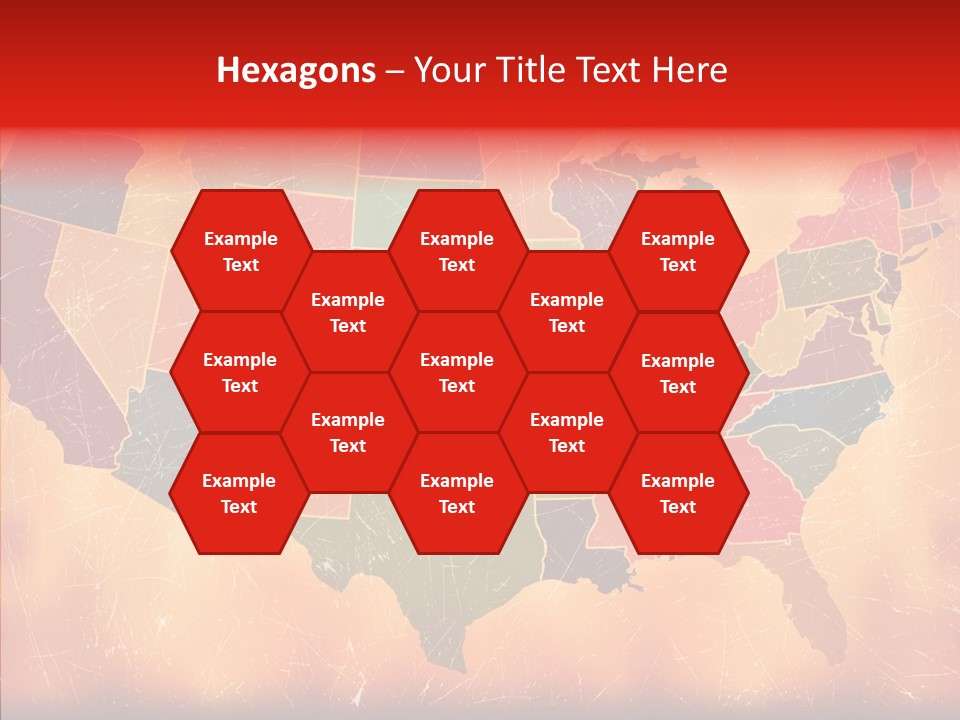 Texas America Usa PowerPoint Template