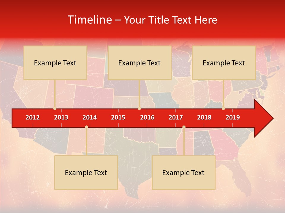 Texas America Usa PowerPoint Template