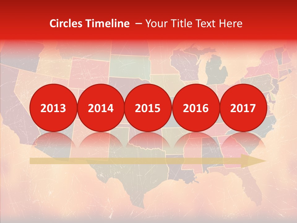 Texas America Usa PowerPoint Template