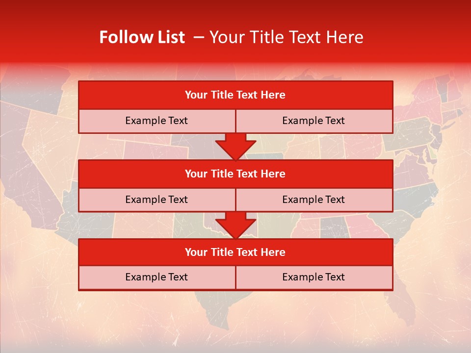 Texas America Usa PowerPoint Template