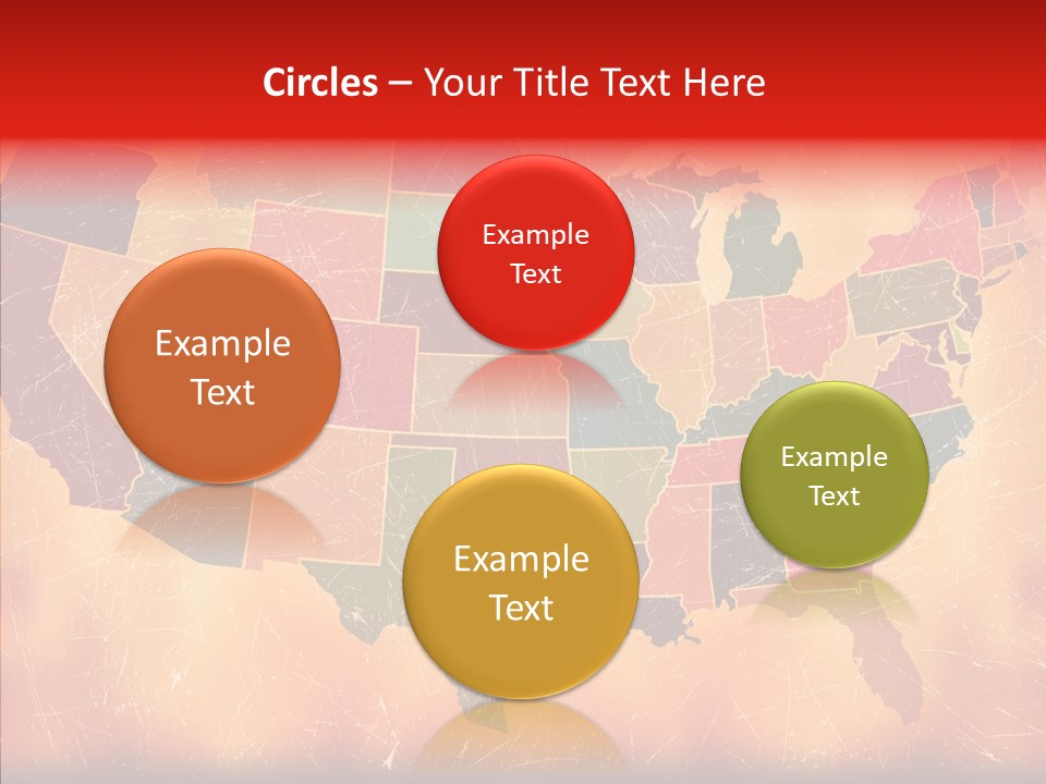 Texas America Usa PowerPoint Template