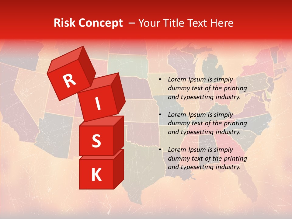 Texas America Usa PowerPoint Template