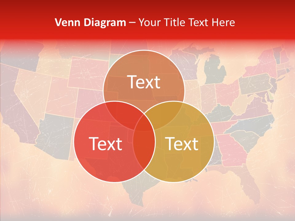 Texas America Usa PowerPoint Template