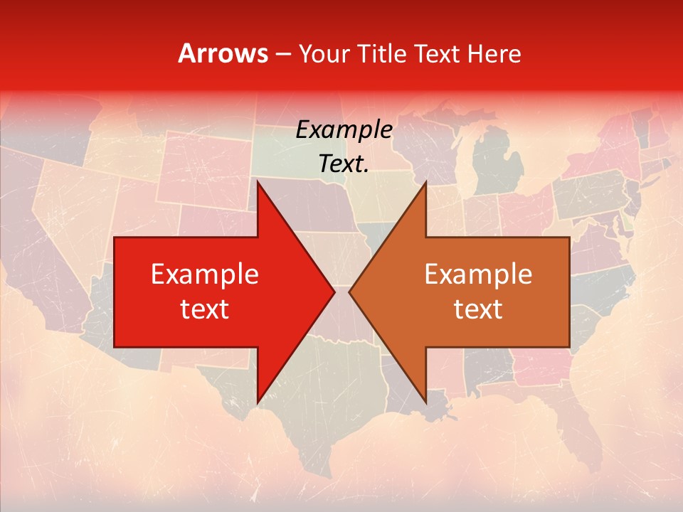 Texas America Usa PowerPoint Template