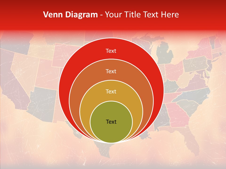 Texas America Usa PowerPoint Template
