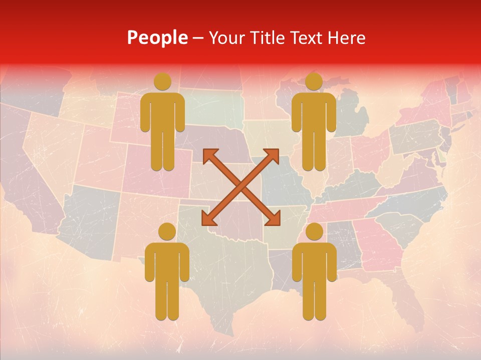 Texas America Usa PowerPoint Template