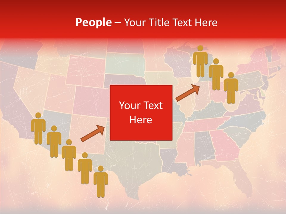 Texas America Usa PowerPoint Template