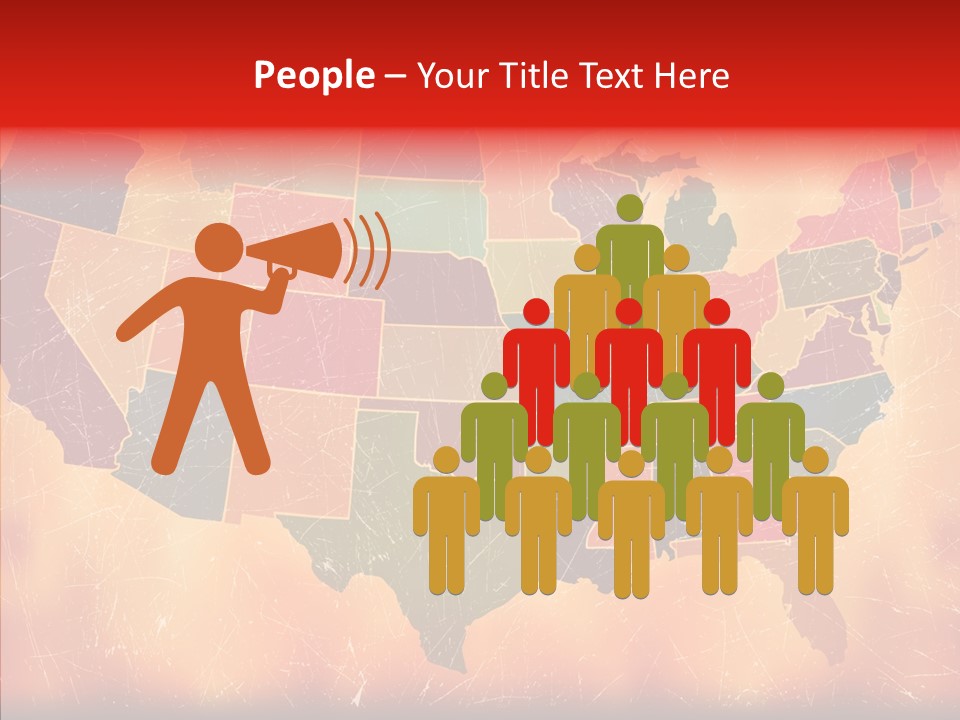 Texas America Usa PowerPoint Template