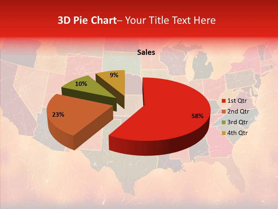 Texas America Usa PowerPoint Template