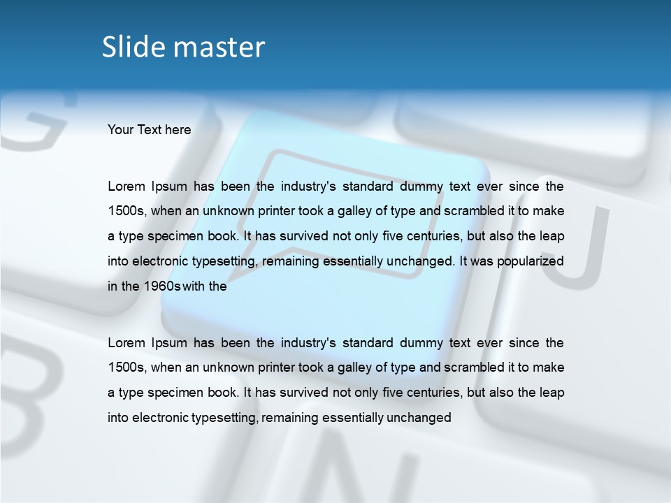 Multimedia Discussion Post PowerPoint Template