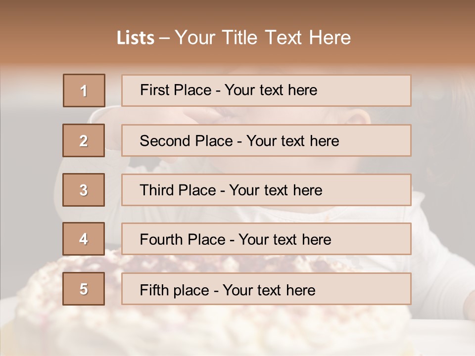 Look Happiness Happy PowerPoint Template