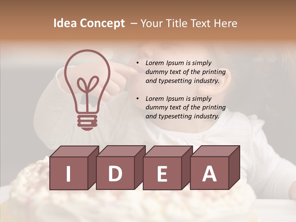 Look Happiness Happy PowerPoint Template