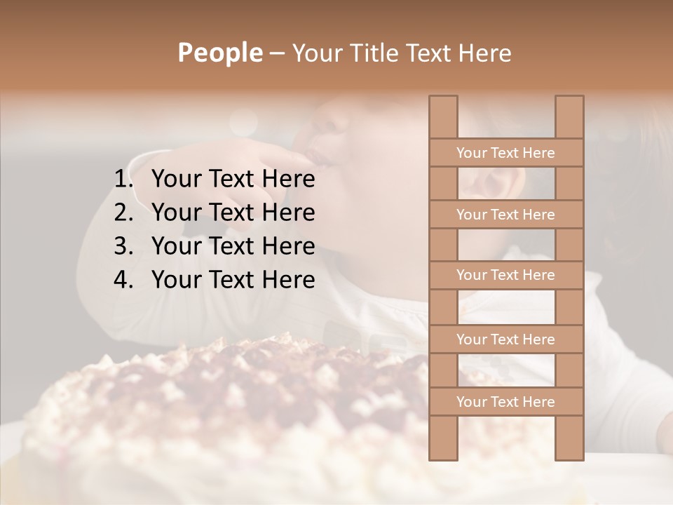 Look Happiness Happy PowerPoint Template