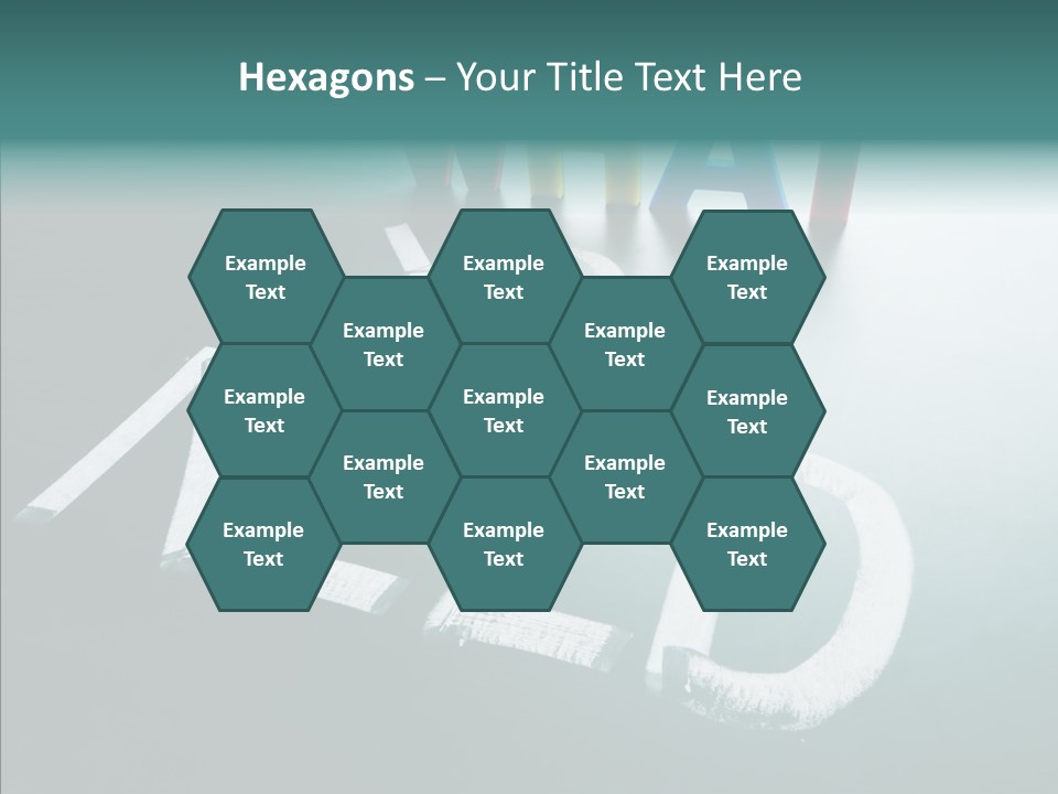 Improvement Sign Blackboard PowerPoint Template