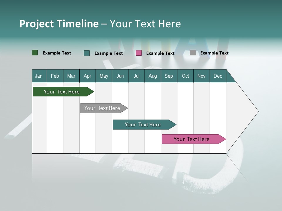 Improvement Sign Blackboard PowerPoint Template