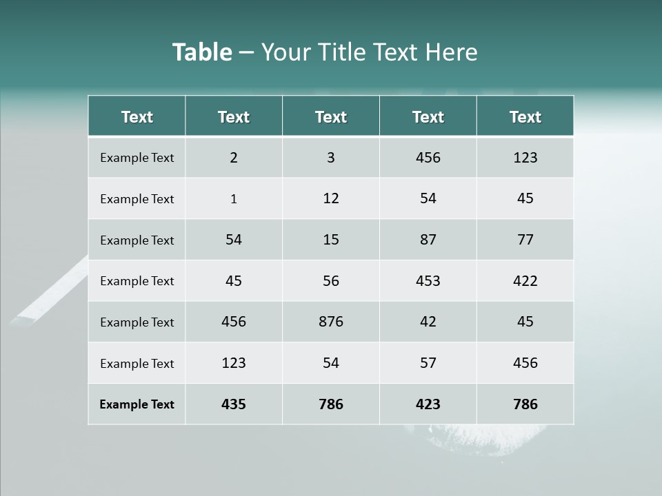 Improvement Sign Blackboard PowerPoint Template