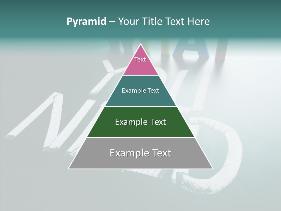 Improvement Sign Blackboard PowerPoint Template