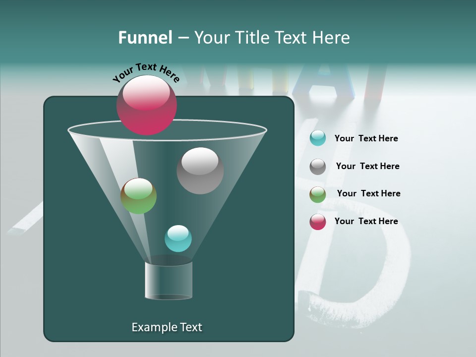 Improvement Sign Blackboard PowerPoint Template
