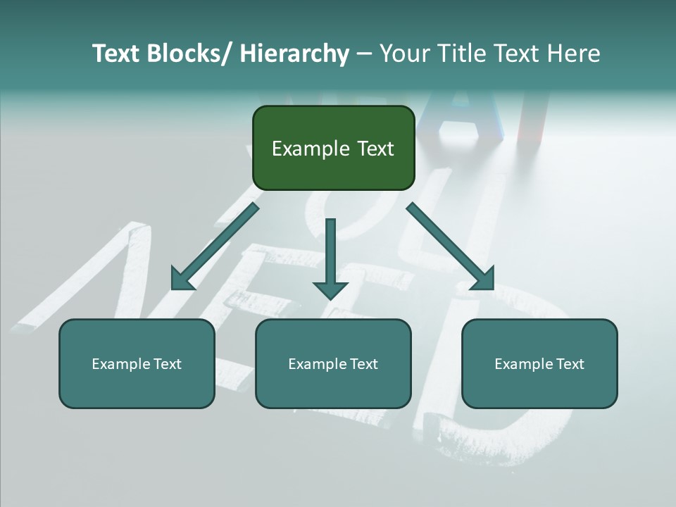 Improvement Sign Blackboard PowerPoint Template