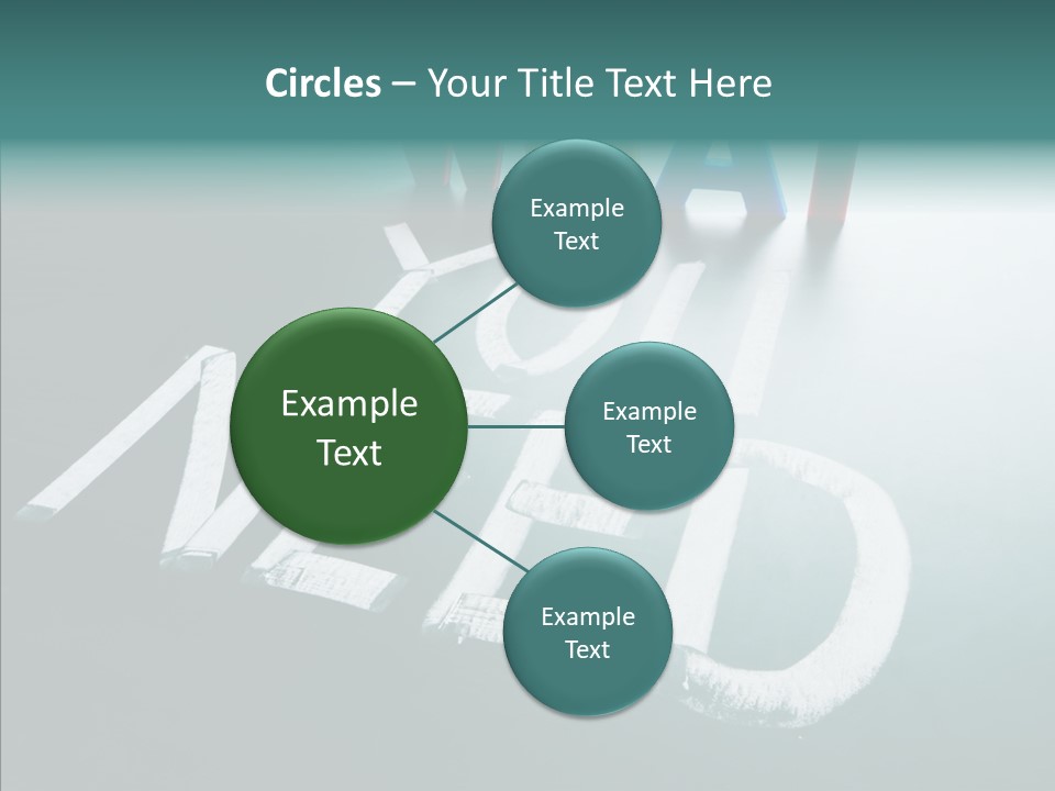 Improvement Sign Blackboard PowerPoint Template