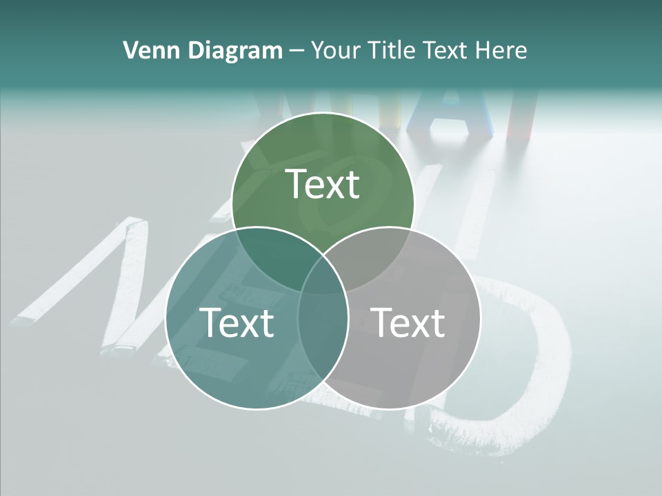 Improvement Sign Blackboard PowerPoint Template
