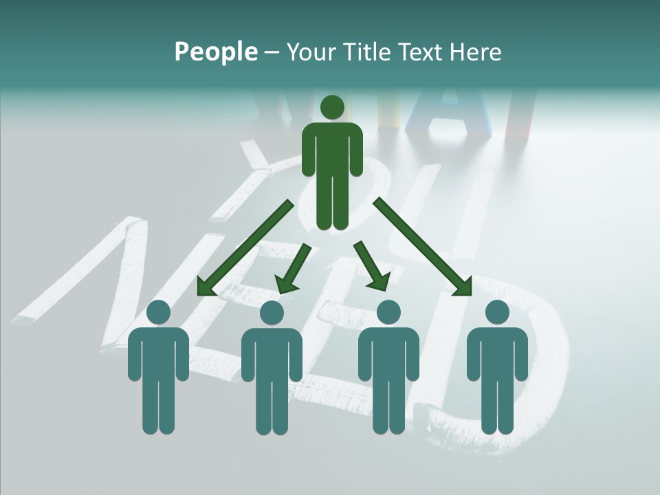 Improvement Sign Blackboard PowerPoint Template