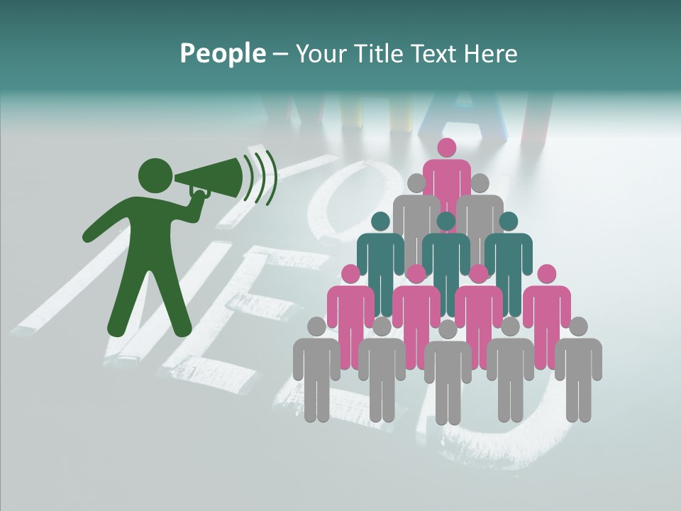 Improvement Sign Blackboard PowerPoint Template