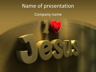 Original God Stylized PowerPoint Template