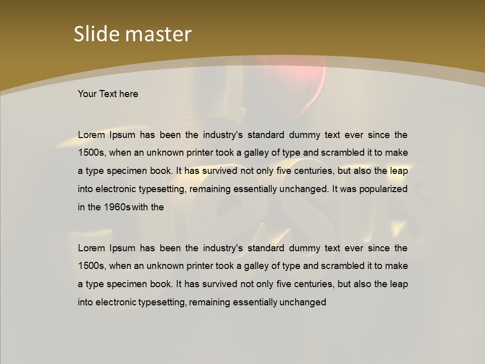 Original God Stylized PowerPoint Template