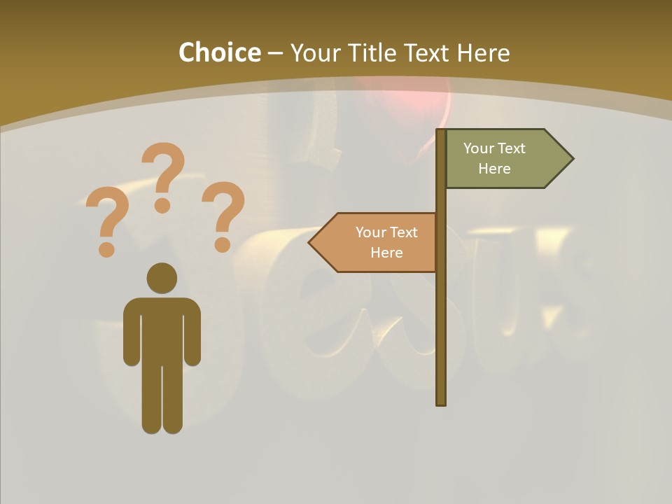 Original God Stylized PowerPoint Template